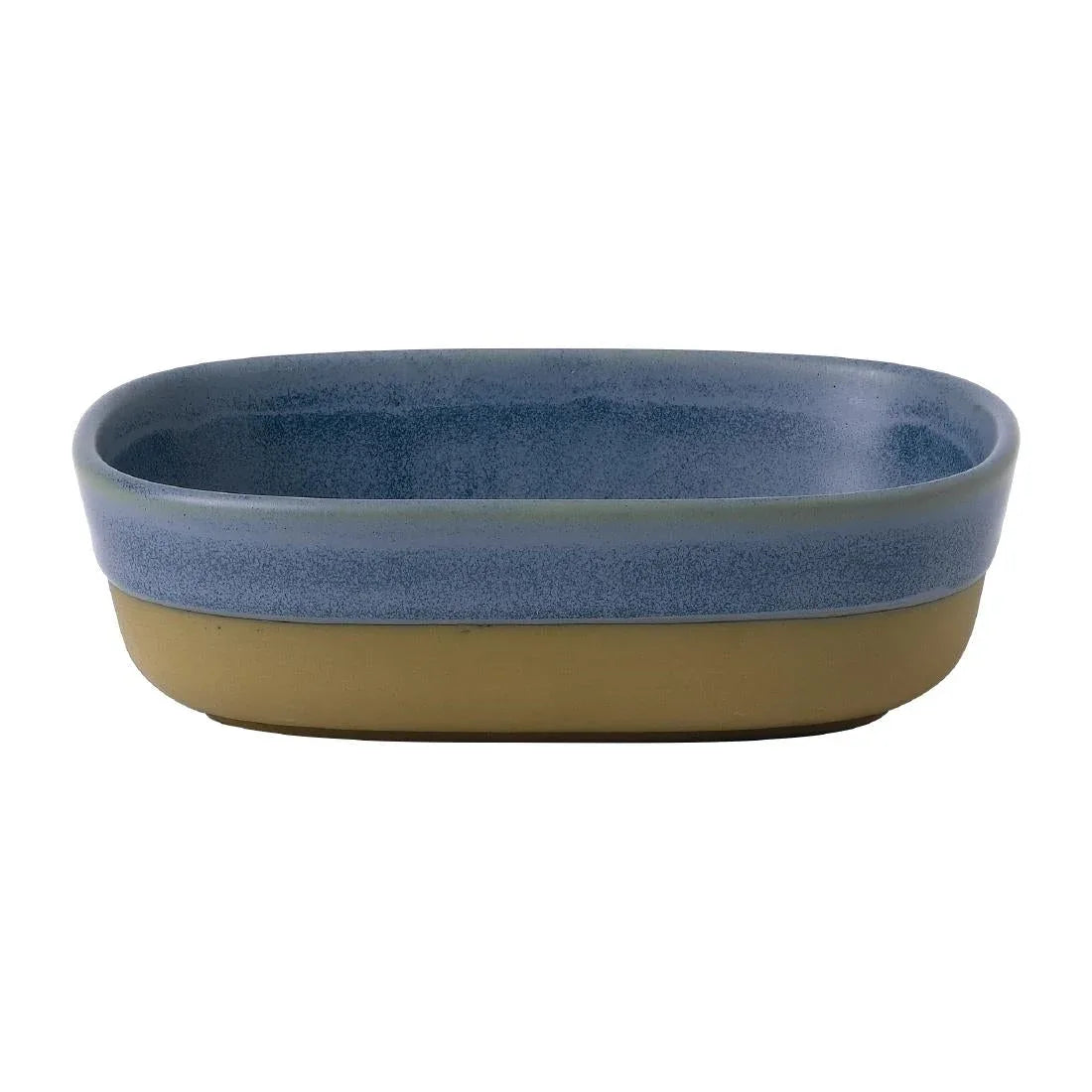 FR019 Churchill Emerge Dish Oslo Blue 170 x 120mm (Pack of 6) - JD Catering Equipment Solutions Ltd
