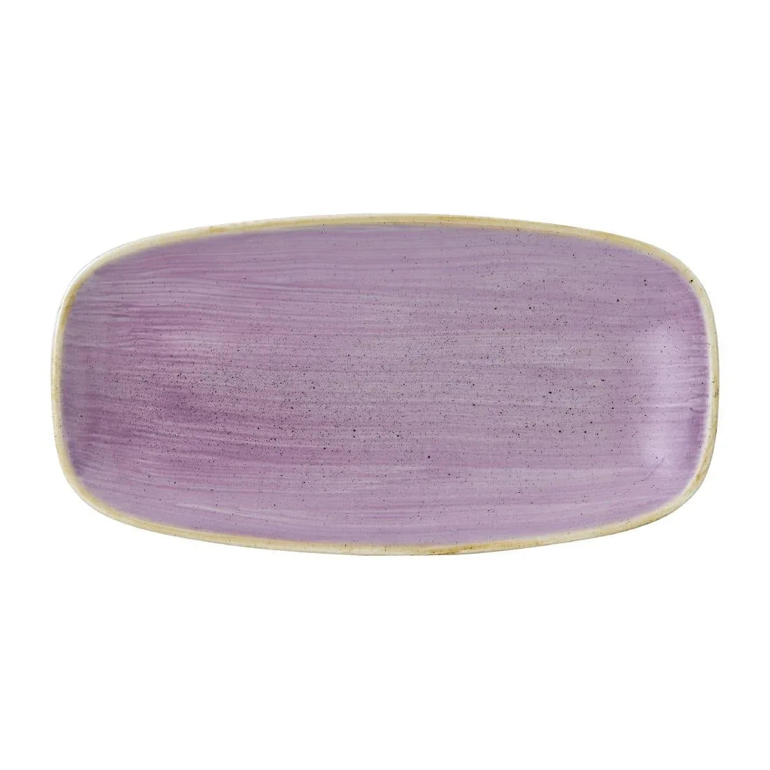 FR028 Churchill Stonecast Lavender Chefs Oblong Plate 298 x 152mm (Pack of 12) - JD Catering Equipment Solutions Ltd