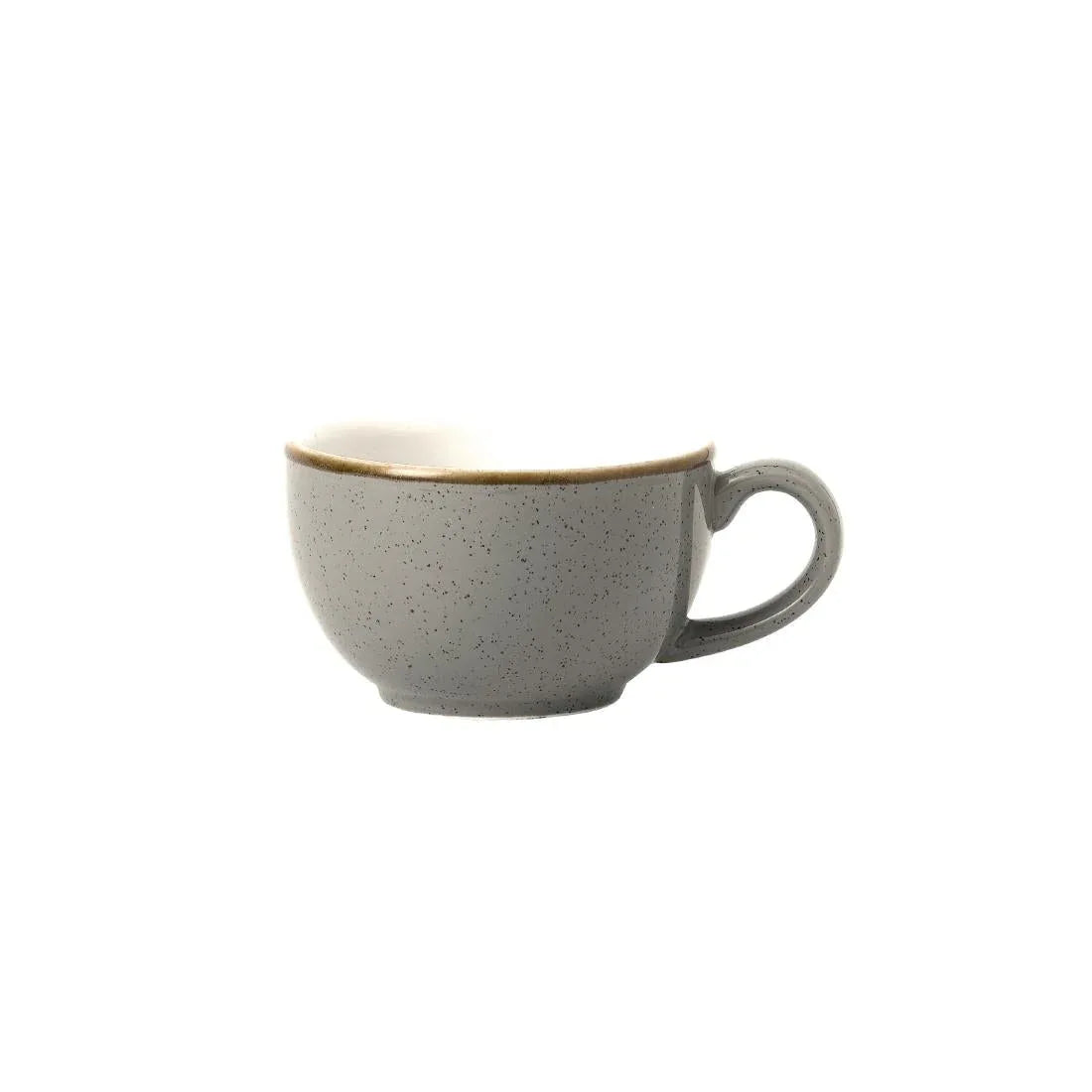 FR036 Churchill Stonecast Grey Cappuccino Cup 170ml (Pack of 12) - JD Catering Equipment Solutions Ltd