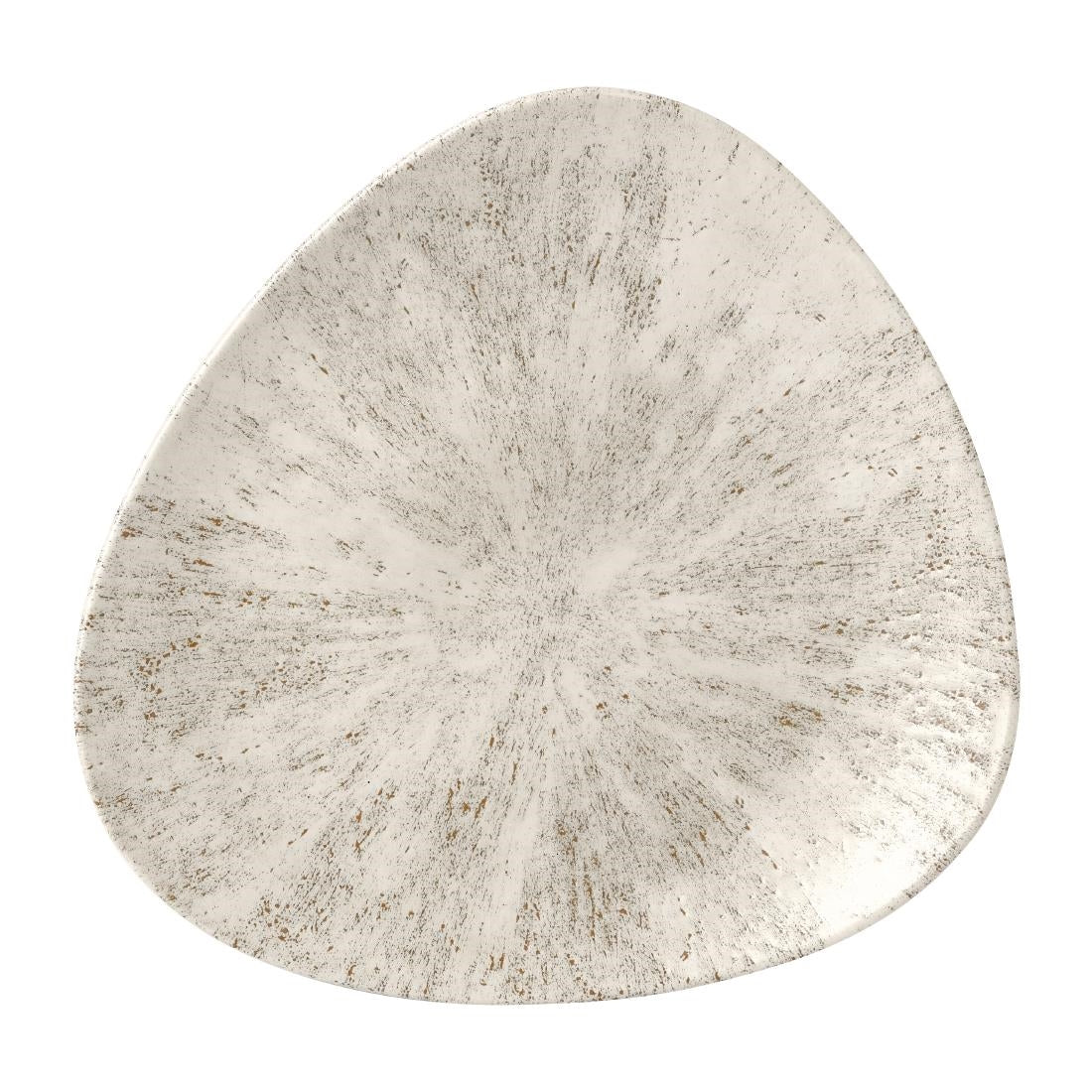 FR049 Churchill Stone Agate Grey Lotus Plate 254mm (Pack of 12) JD Catering Equipment Solutions Ltd