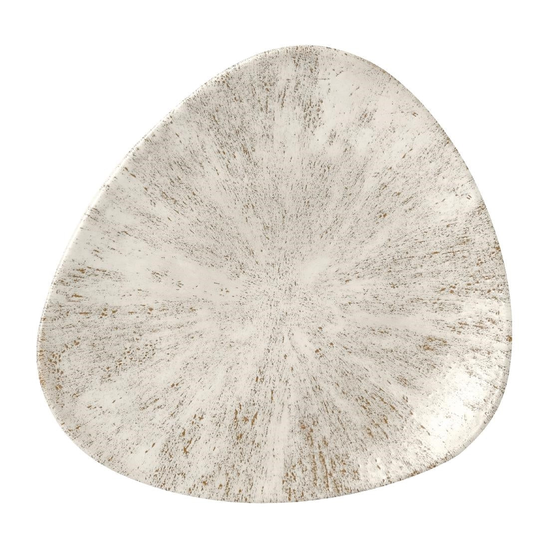 FR050 Churchill Stone Agate Grey Lotus Plate 228mm (Pack of 12) JD Catering Equipment Solutions Ltd