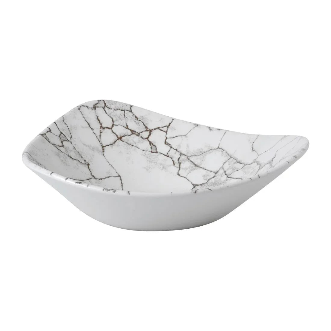 FR062 Churchill Studio Prints Kintsugi Agate Grey Lotus Bowl 228mm (Pack of 12) - JD Catering Equipment Solutions Ltd