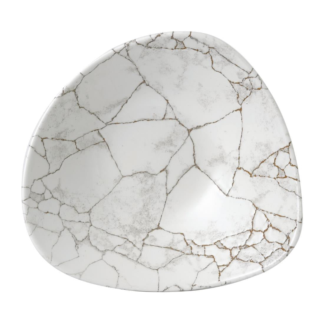 FR062 Churchill Studio Prints Kintsugi Agate Grey Lotus Bowl 228mm (Pack of 12) JD Catering Equipment Solutions Ltd