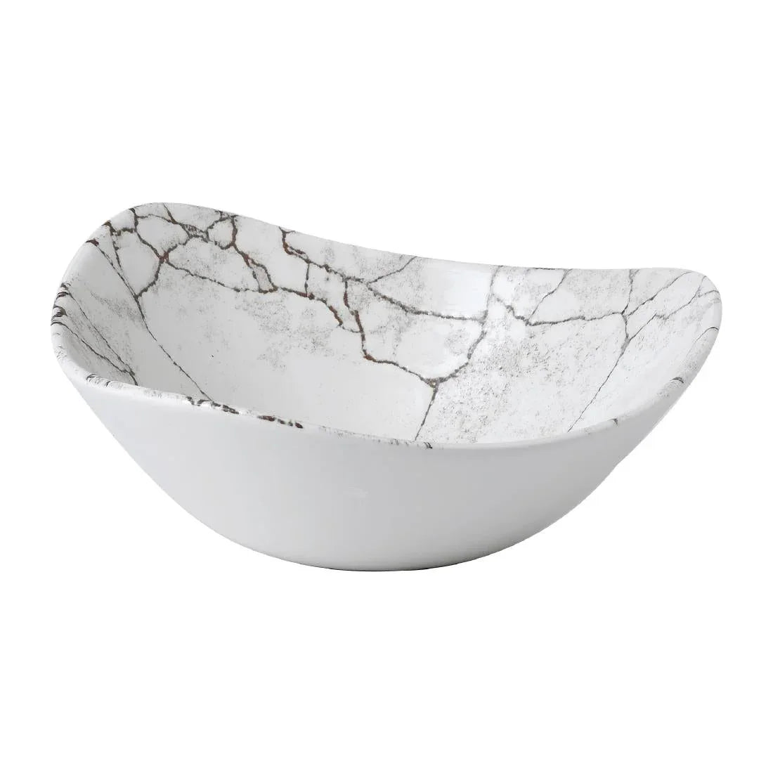 FR063 Churchill Studio Prints Kintsugi Agate Grey Lotus Bowl 177mm (Pack of 12) - JD Catering Equipment Solutions Ltd