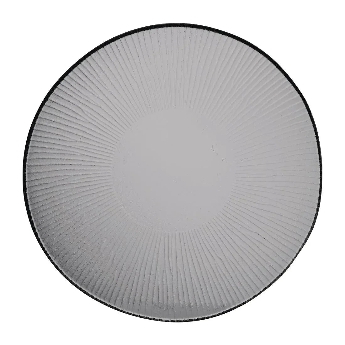 FR068 Churchill Bamboo Organic Glass Round Plate 295mm (Pack of 6) - JD Catering Equipment Solutions Ltd