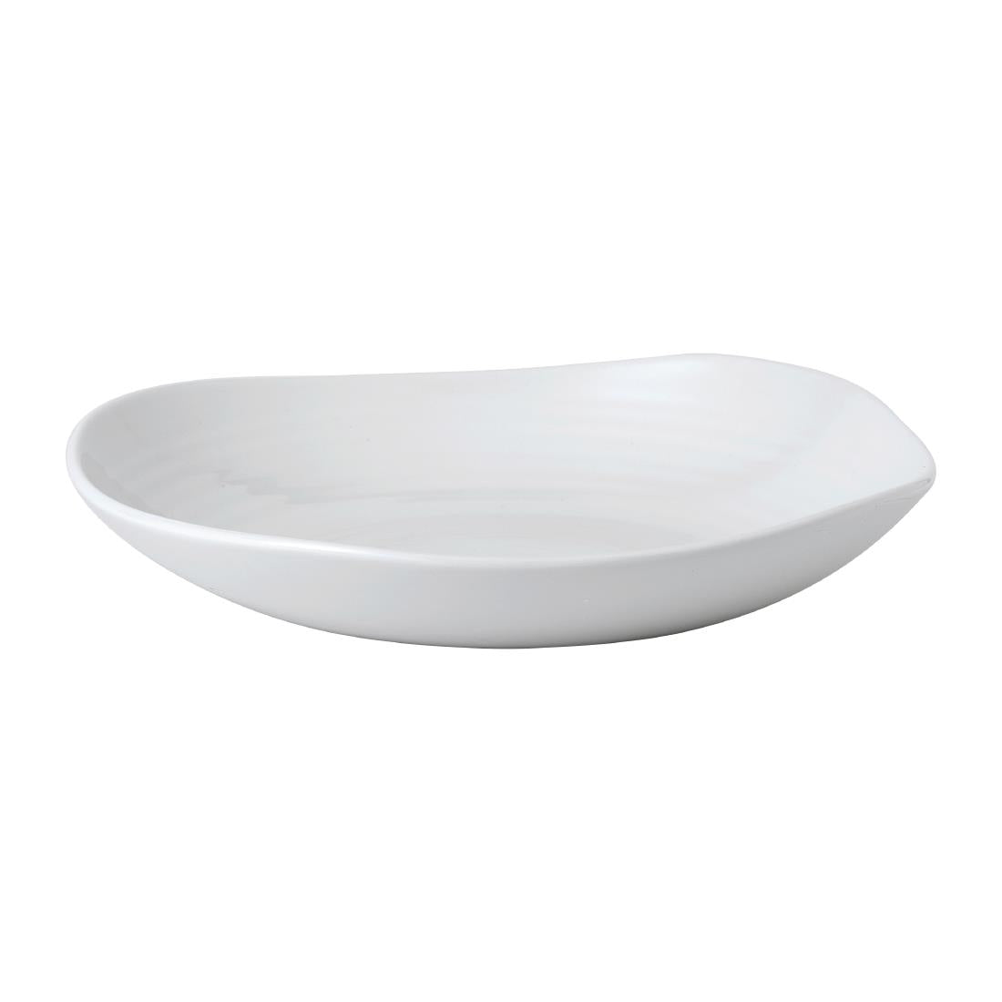 FR076 Dudson White Organic Coupe Wobbly Bowl 288mm (Pack of 6) JD Catering Equipment Solutions Ltd