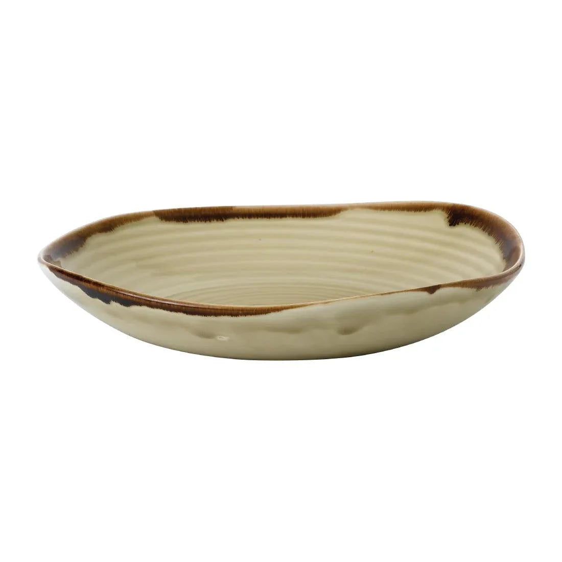 FR084 Dudson Harvest Linen Organic Coupe Wobbly Bowl 288mm (Pack of 6) - JD Catering Equipment Solutions Ltd