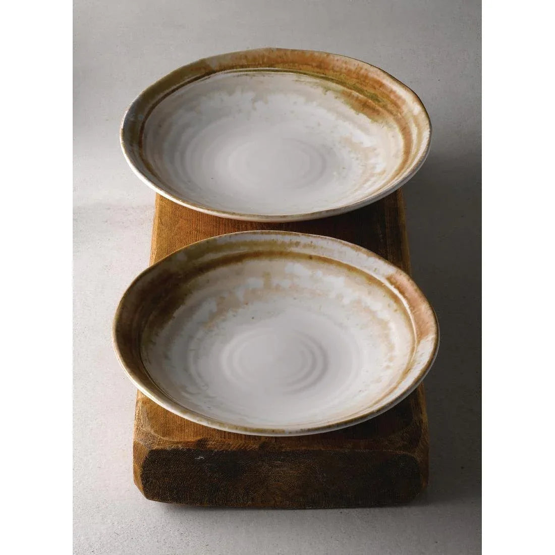 FR101 Dudson Sandstone Organic Coupe Bowl 243mm (Pack of 12) - JD Catering Equipment Solutions Ltd