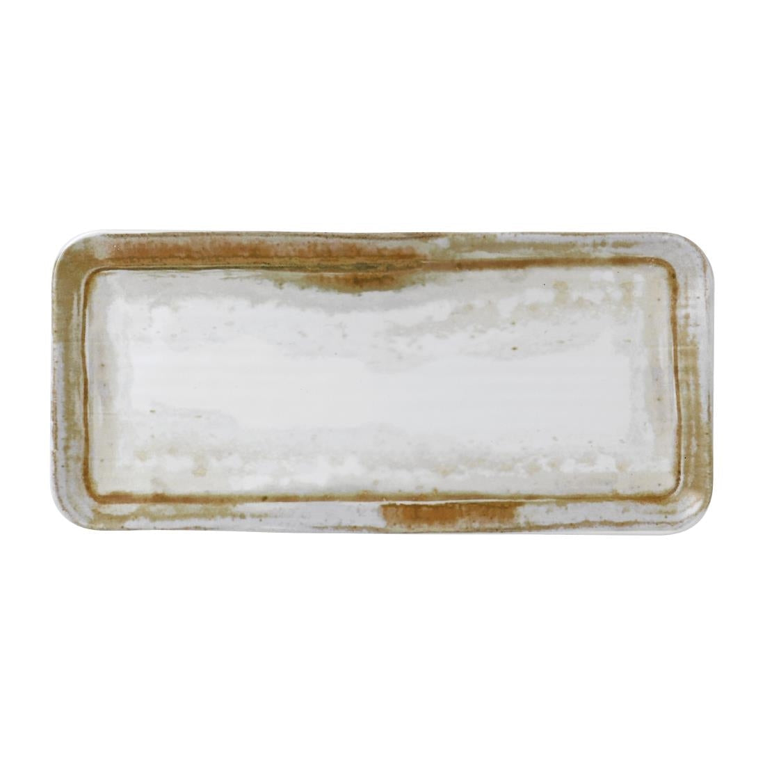 FR102 Dudson Sandstone Organic Rectangular Plate 269 x 160mm (Pack of 12) JD Catering Equipment Solutions Ltd