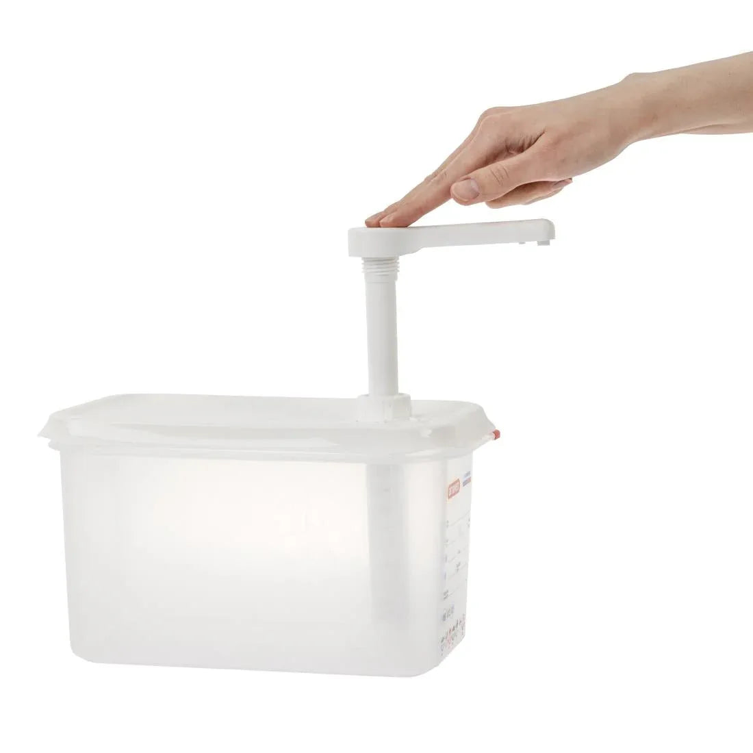 FR177 Araven Sauce Dispenser with Pump 1/4 GN - JD Catering Equipment Solutions Ltd