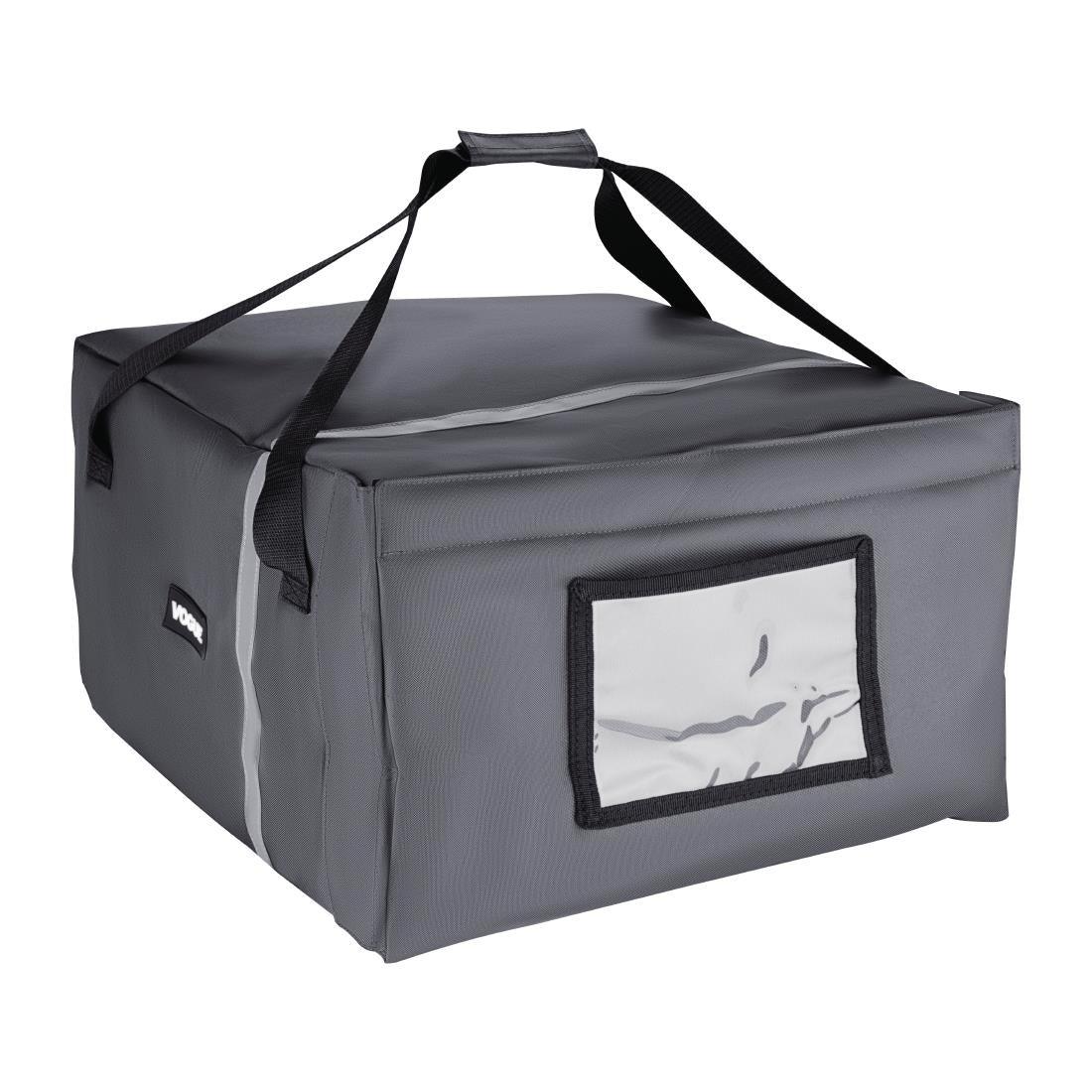 FR224 Vogue Insulated Pizza Bag Grey 495x495x320mm - JD Catering Equipment Solutions Ltd