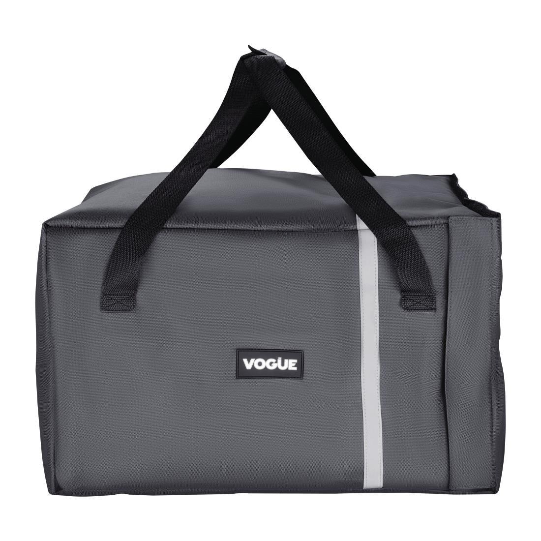 FR224 Vogue Insulated Pizza Bag Grey 495x495x320mm - JD Catering Equipment Solutions Ltd