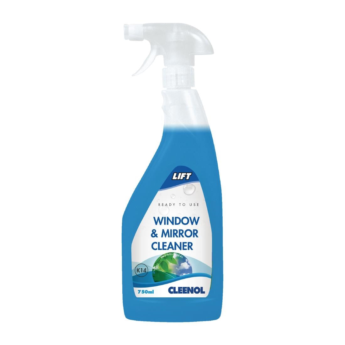 FS095 Cleenol Lift Window and Mirror Cleaner 750ml (Pack of 6) JD Catering Equipment Solutions Ltd