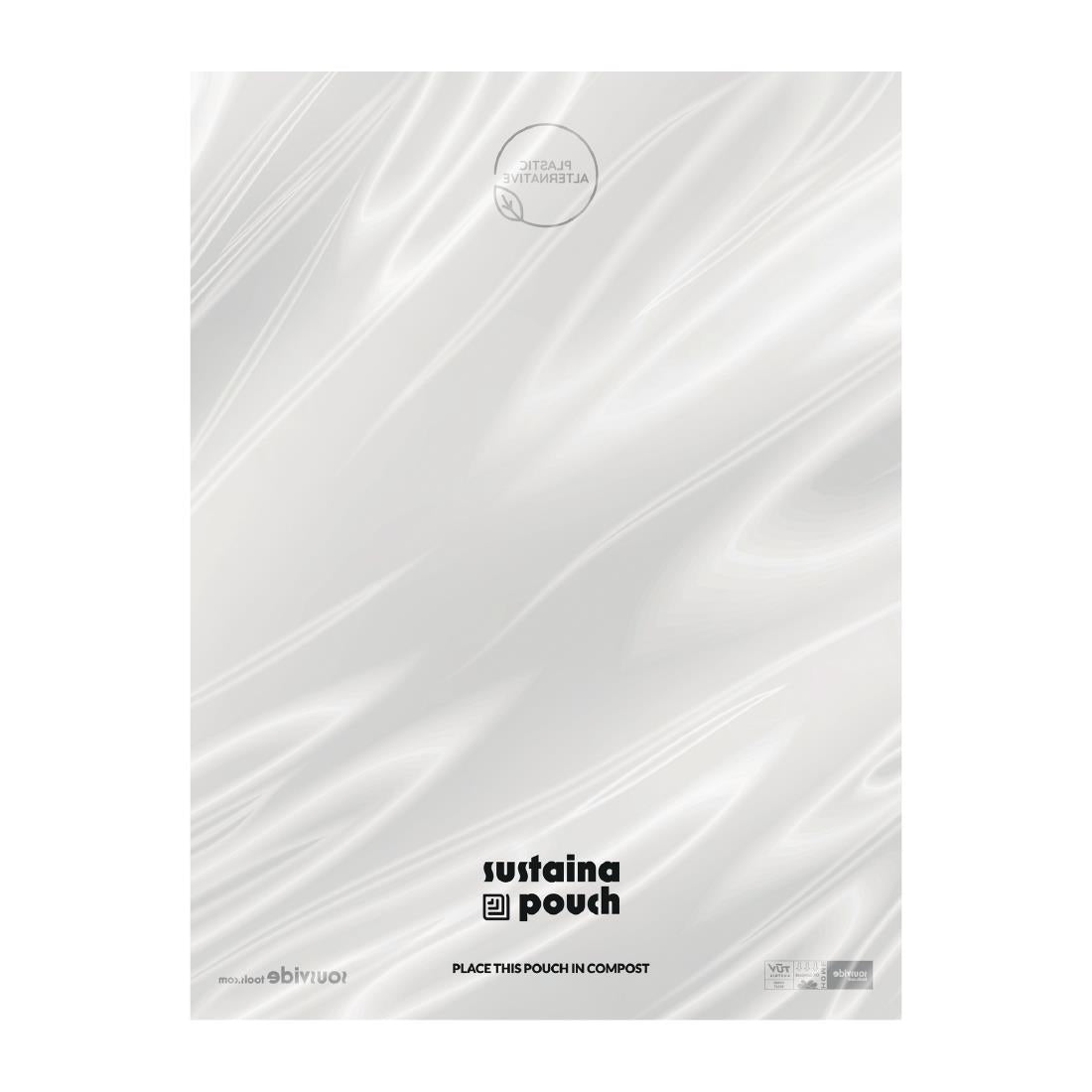 FS100 Sous Vide Compostable Vacuum Pouches 150 x 250 80MU (Pack 200) JD Catering Equipment Solutions Ltd