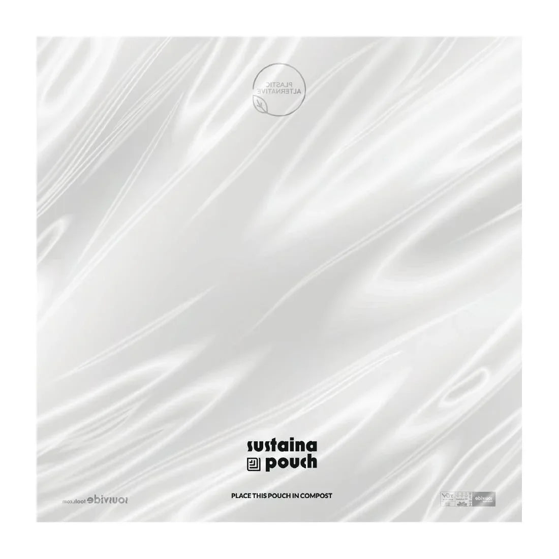 FS102 Sous Vide Compostable Vacuum Pouches 250 x 250 80MU (Pack 200) - JD Catering Equipment Solutions Ltd