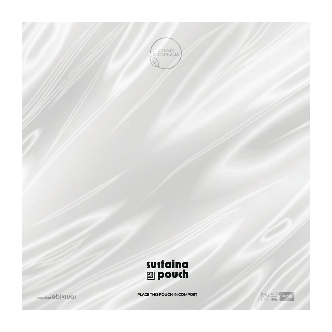 FS103 Sous Vide Compostable Vacuum Pouches 300 x 300 80MU (Pack 200) JD Catering Equipment Solutions Ltd