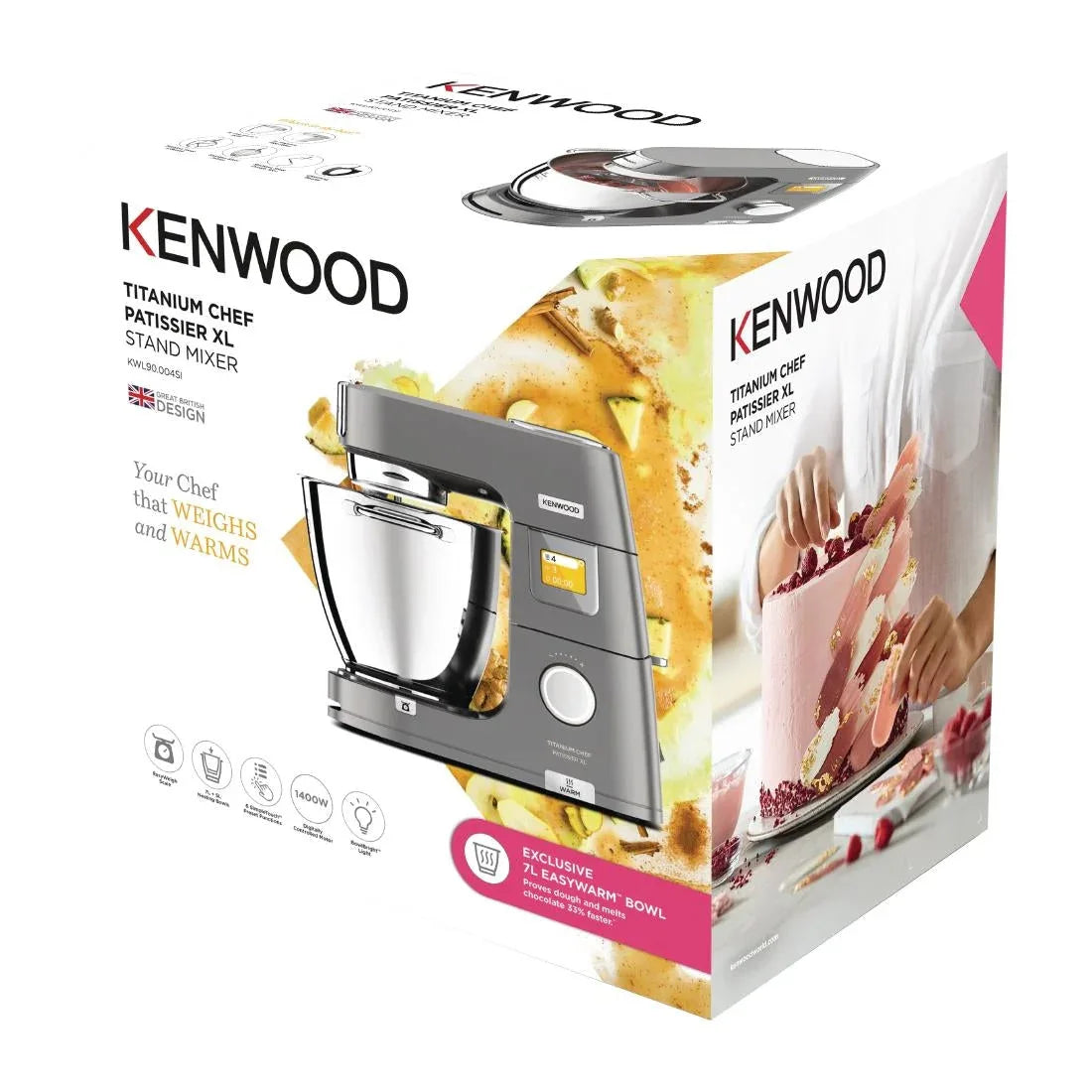 FS143 Kenwood Titanium Chef Patissier XL KWL90.004SI - JD Catering Equipment Solutions Ltd