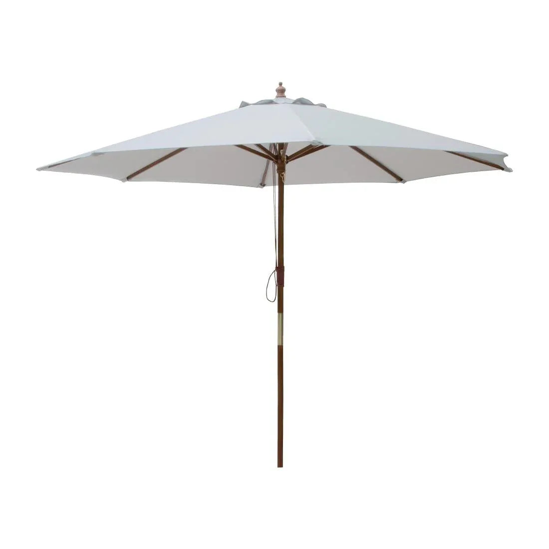 FS159 Bolero Round Parasol Grey 3000mm - JD Catering Equipment Solutions Ltd