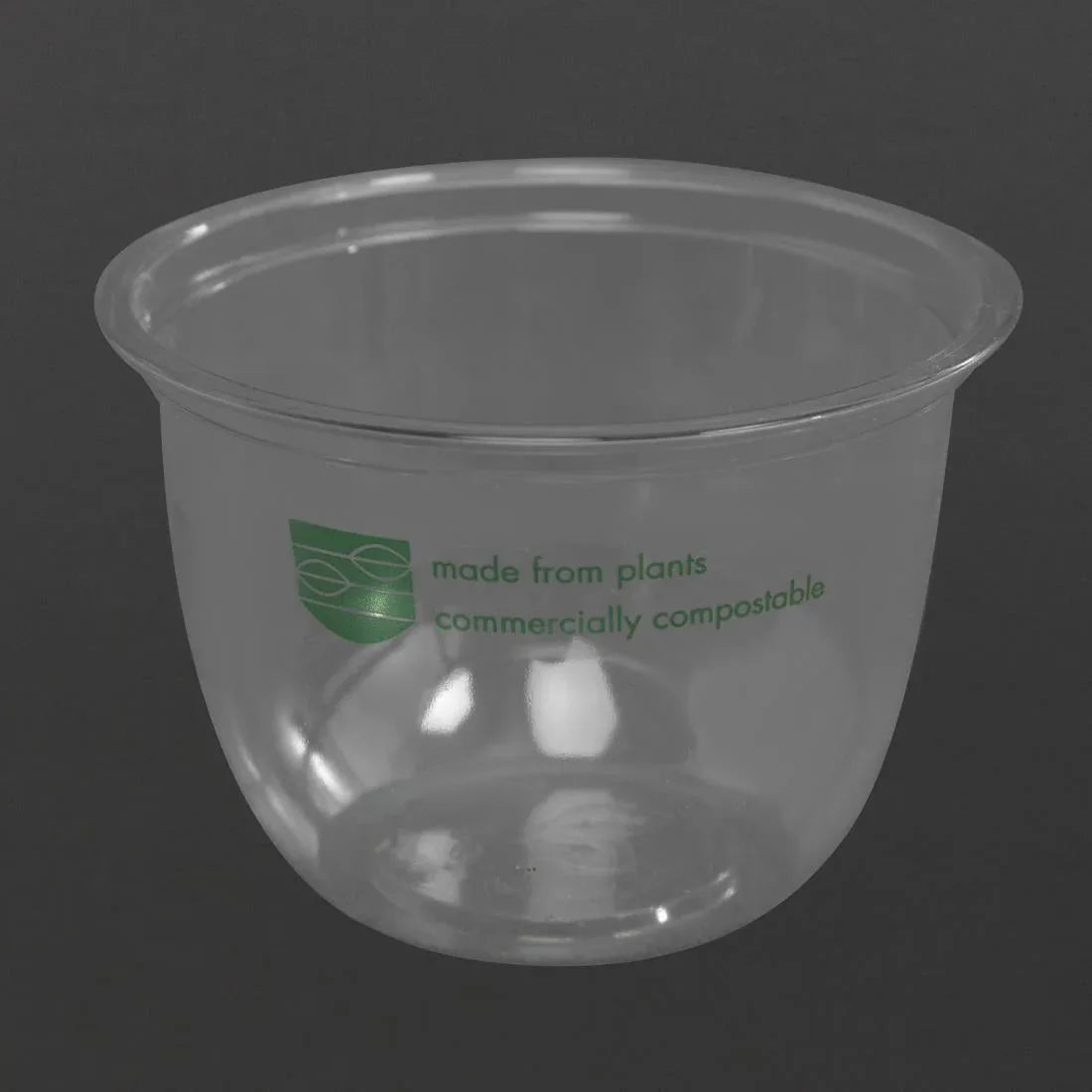 FS172 Vegware 96-Series Compostable PLA Deli Pots 10oz (Pack of 1000) - JD Catering Equipment Solutions Ltd