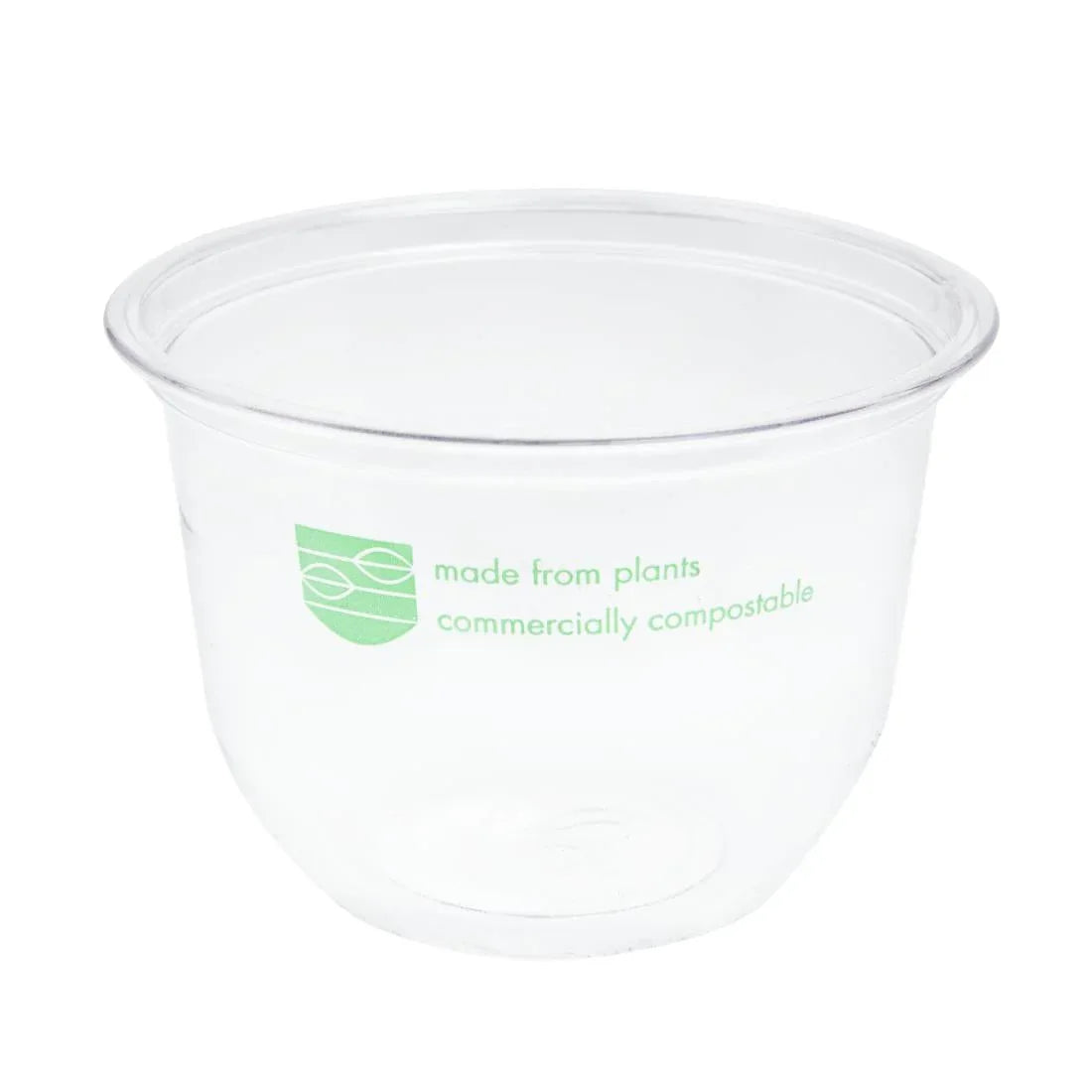 FS172 Vegware 96-Series Compostable PLA Deli Pots 10oz (Pack of 1000) - JD Catering Equipment Solutions Ltd