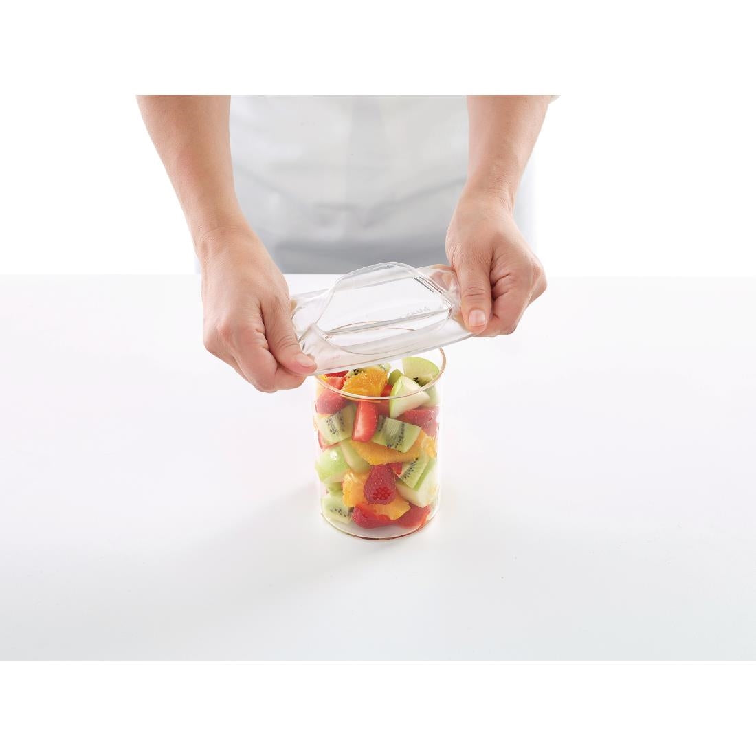 FS291 Lekue Reusable Flexible Lid Set of 2 85mm JD Catering Equipment Solutions Ltd