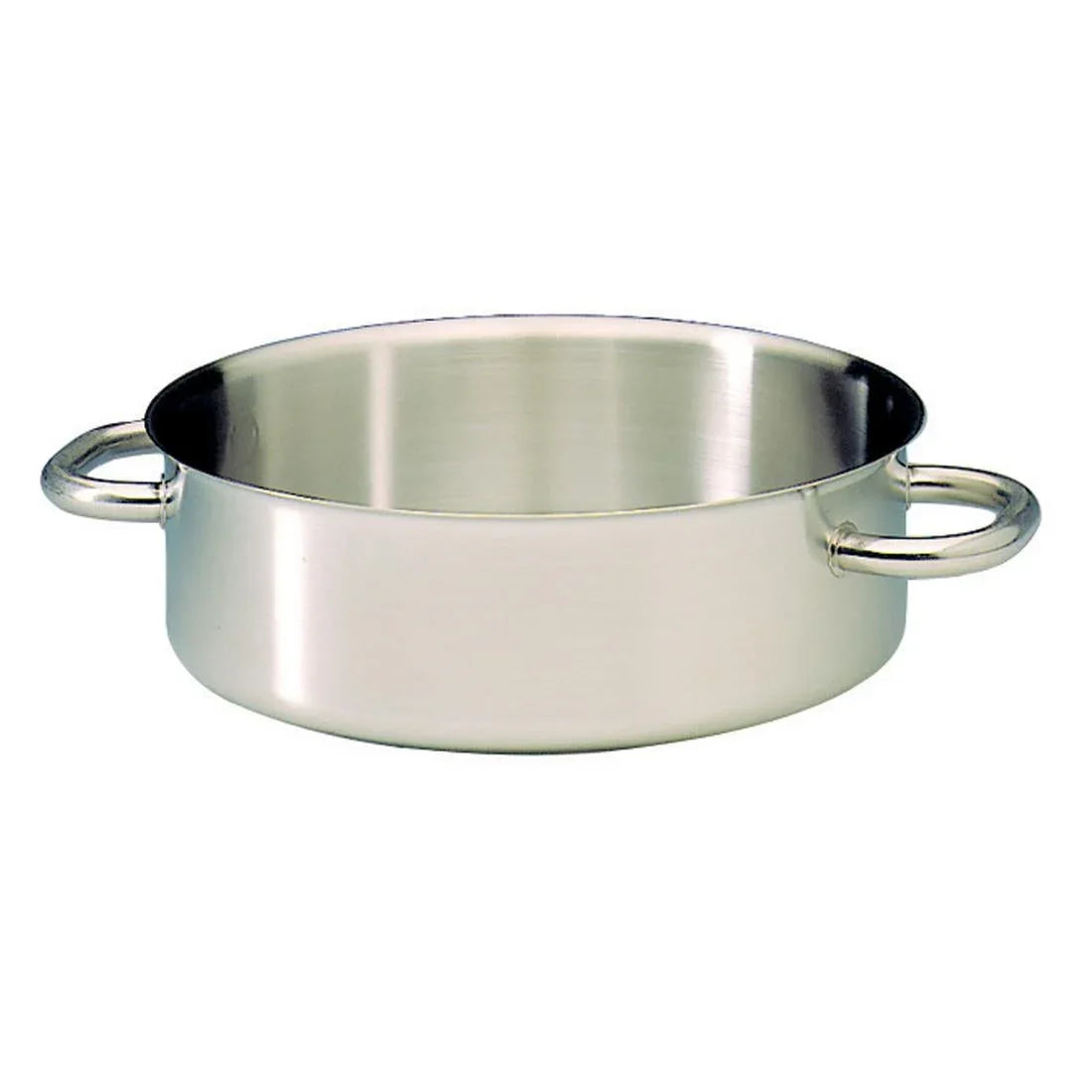 FS350 Matfer Bourgeat Excellence Heavy Duty Saute Pan Without Lid 40cm - JD Catering Equipment Solutions Ltd