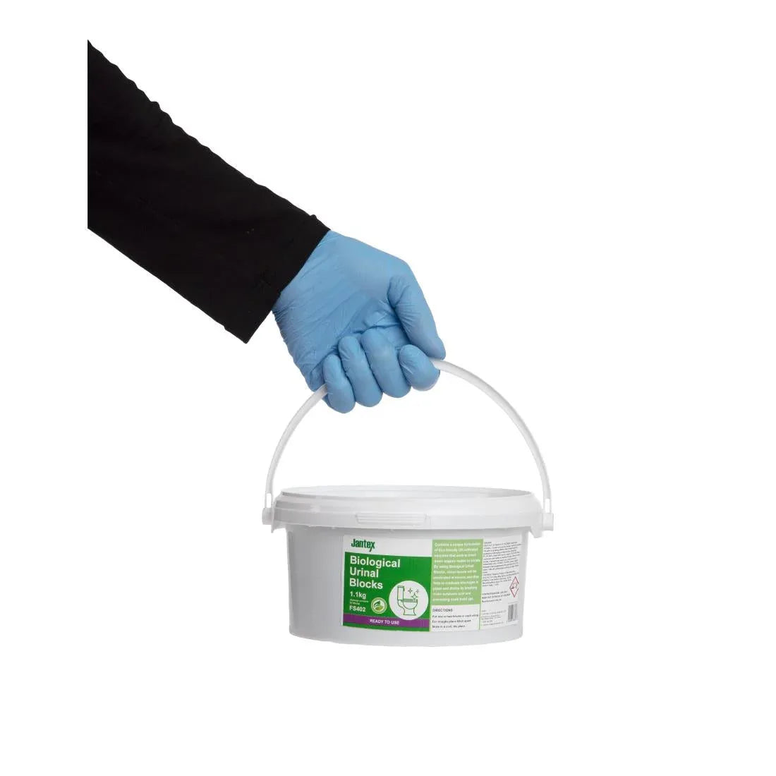 FS402 Jantex Green Biological Urinal Blocks 1.1kg - JD Catering Equipment Solutions Ltd