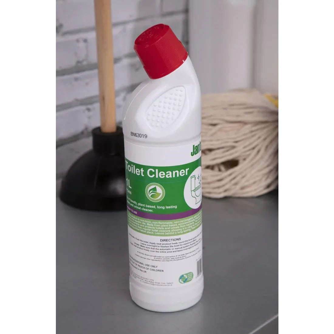 FS406 Jantex Green Toilet Cleaner Ready To Use 1Ltr - JD Catering Equipment Solutions Ltd