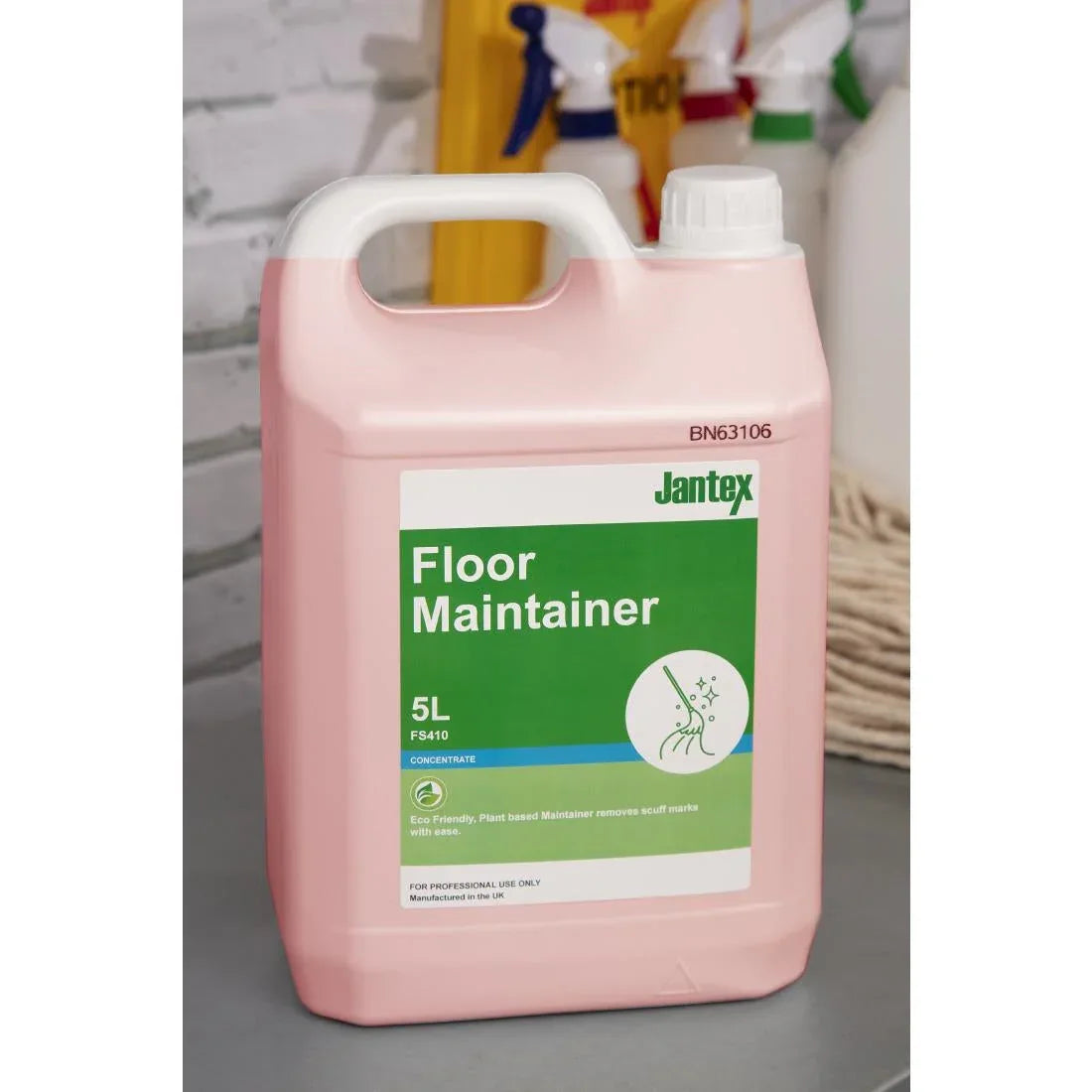 FS410 Jantex Green Floor Maintainer Concentrate 5Ltr - JD Catering Equipment Solutions Ltd