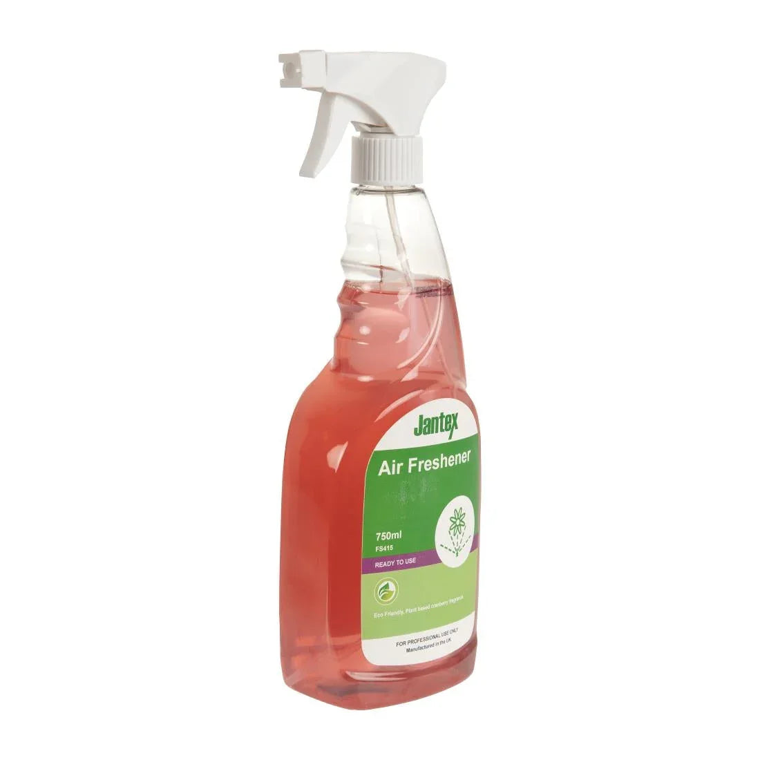 FS415 Jantex Green Air Freshener Cranberry Ready To Use 750ml - JD Catering Equipment Solutions Ltd