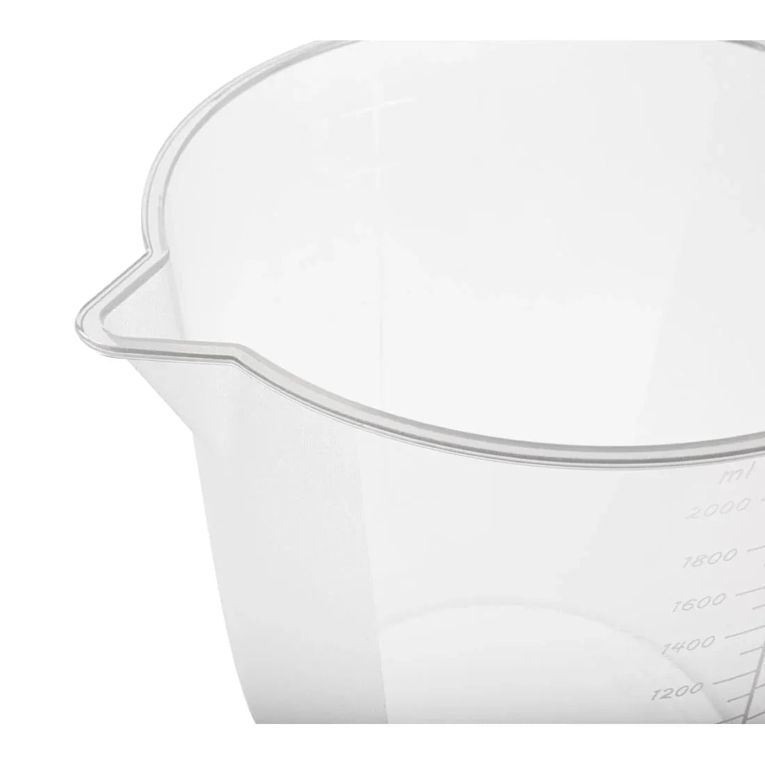 FS450 Wham Cuisine Polypropylene Measuring Jug 2ltr - JD Catering Equipment Solutions Ltd