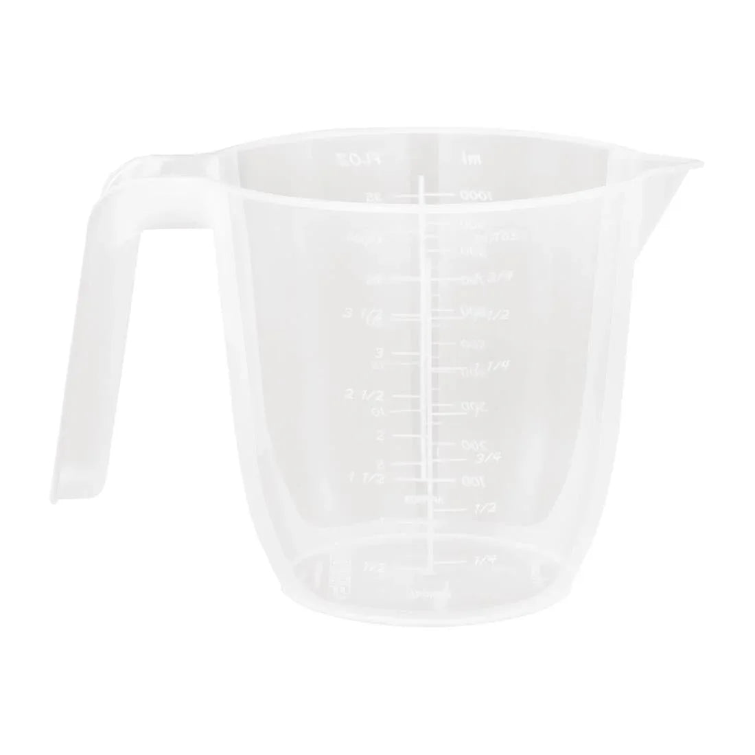 FS451 Wham Cuisine Polypropylene Measuring Jug 1ltr - JD Catering Equipment Solutions Ltd