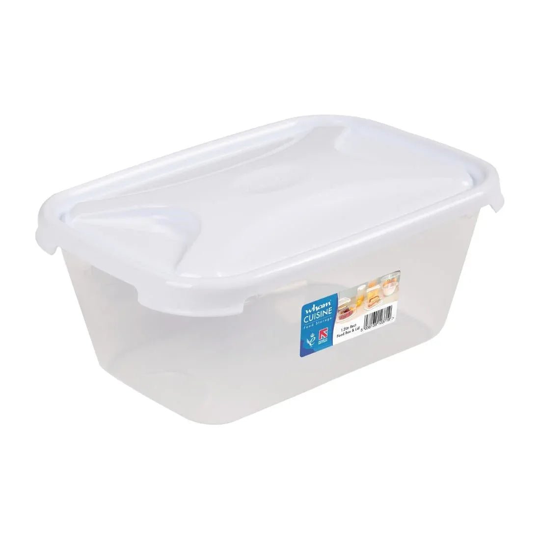 FS452 Wham Cuisine Polypropylene Food Storage Lunch Box Container 1.2ltr - JD Catering Equipment Solutions Ltd