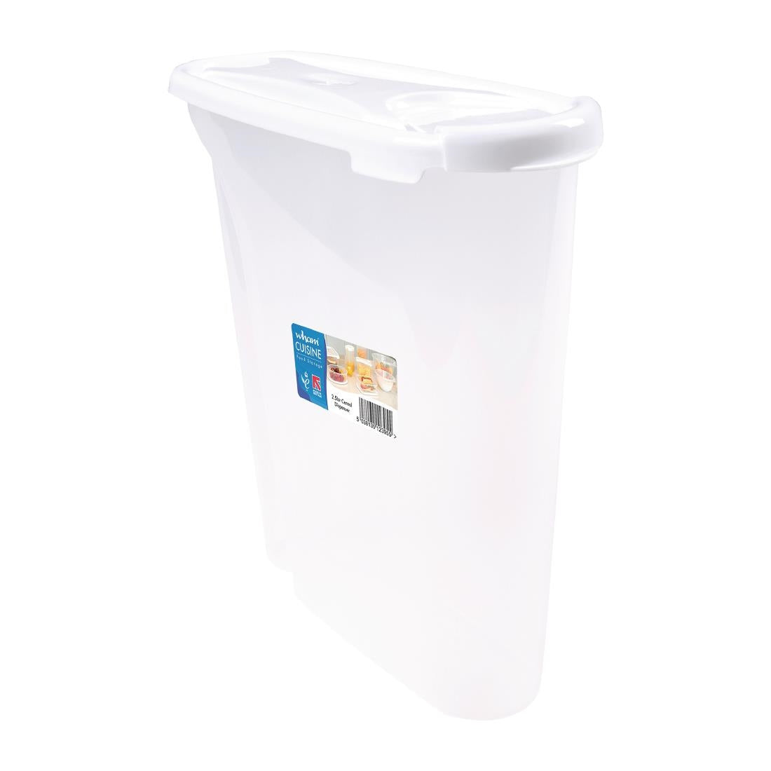 FS455 Wham Cuisine Polypropylene Cereal Dispenser Container 2.5ltr JD Catering Equipment Solutions Ltd