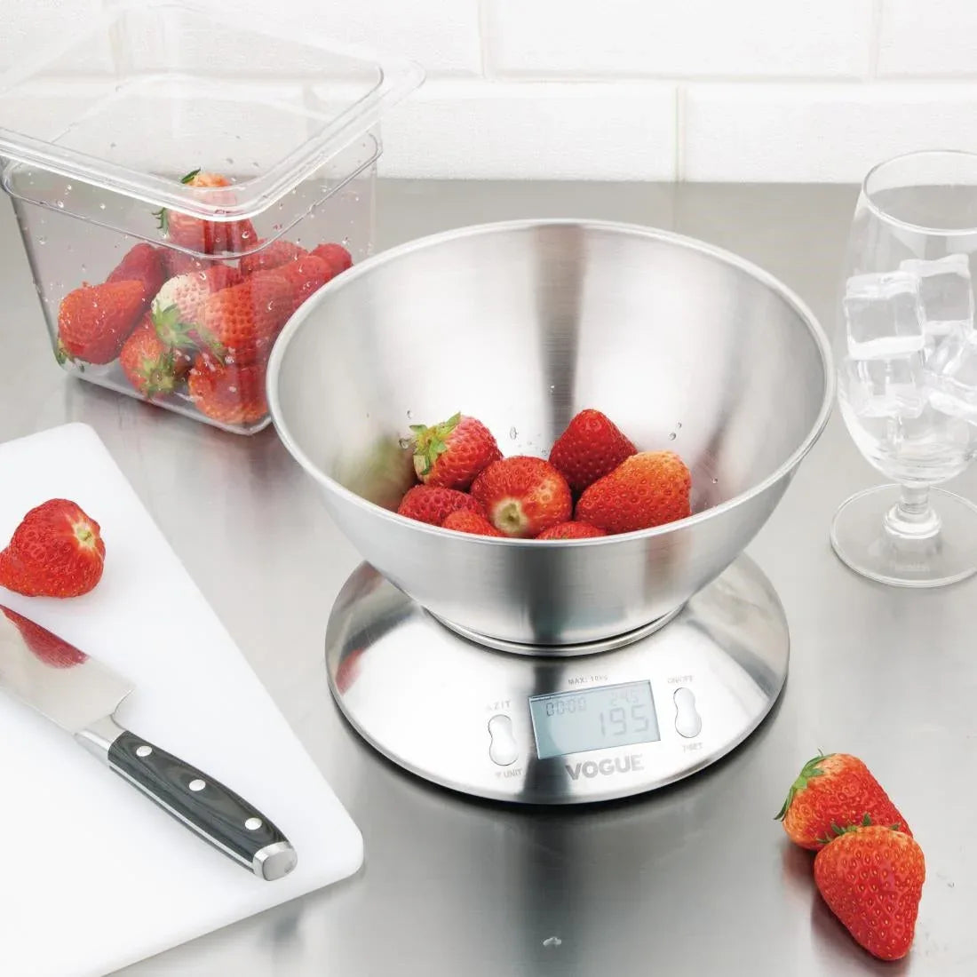 FS487 Vogue Bowl Digital Scale 5kg - JD Catering Equipment Solutions Ltd