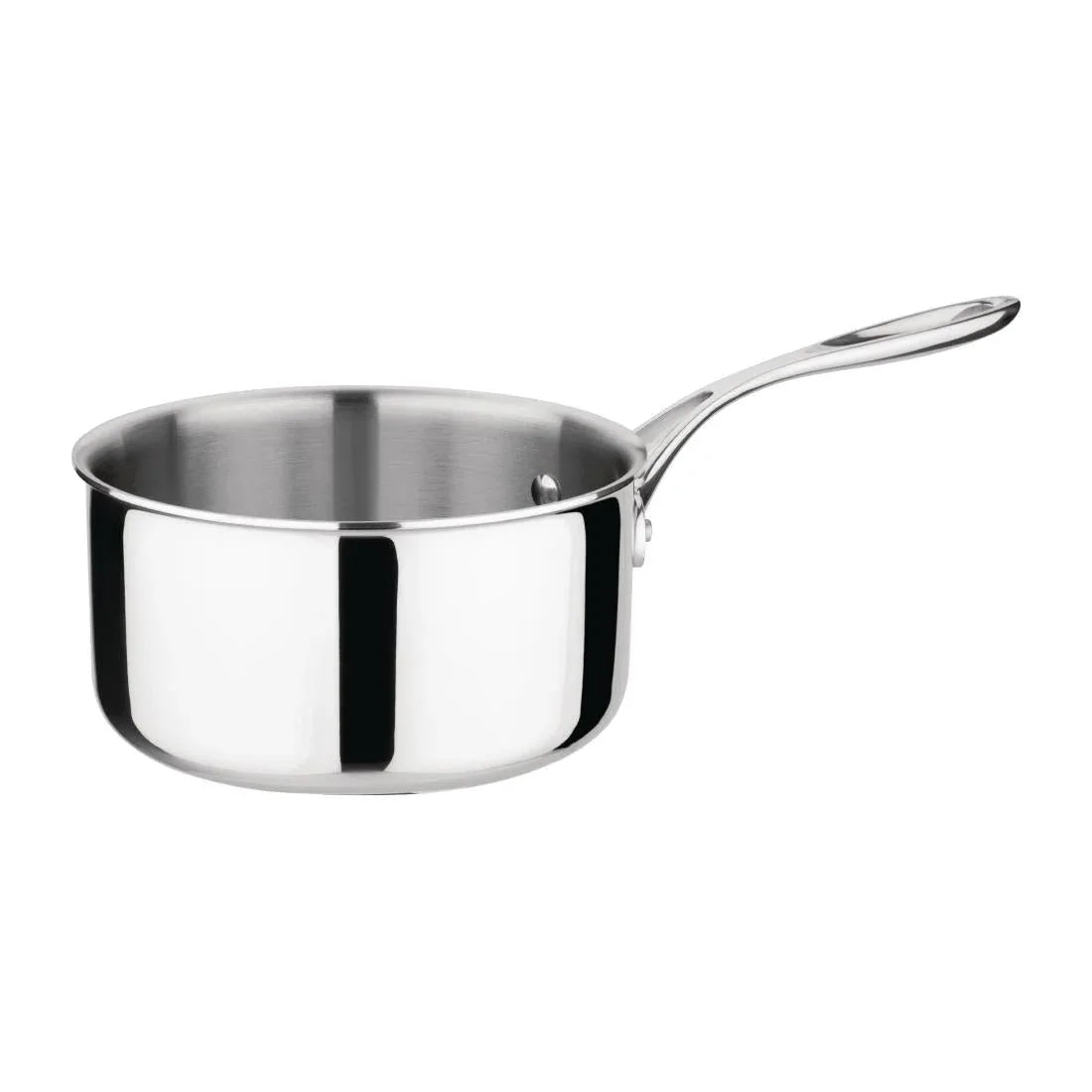 FS666 Vogue Tri-wall Saucepan St/St 180x95mm - JD Catering Equipment Solutions Ltd