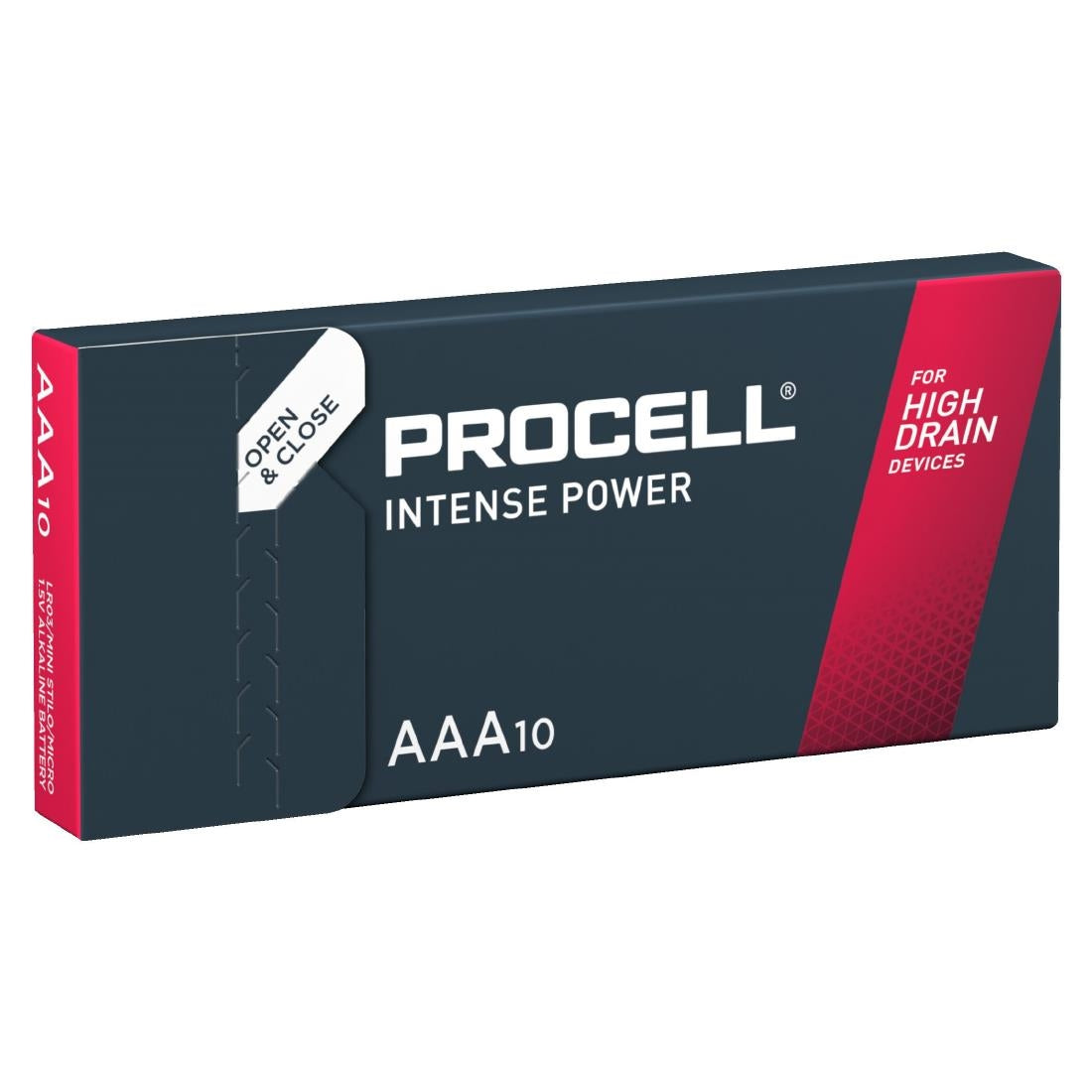 FS722 Duracell Procell Intense AAA Battery (Pack of 10) JD Catering Equipment Solutions Ltd