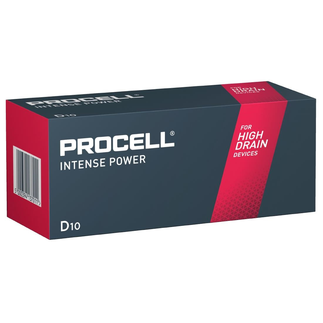 FS724 Duracell Procell Intense D Battery (Pack of 10) JD Catering Equipment Solutions Ltd