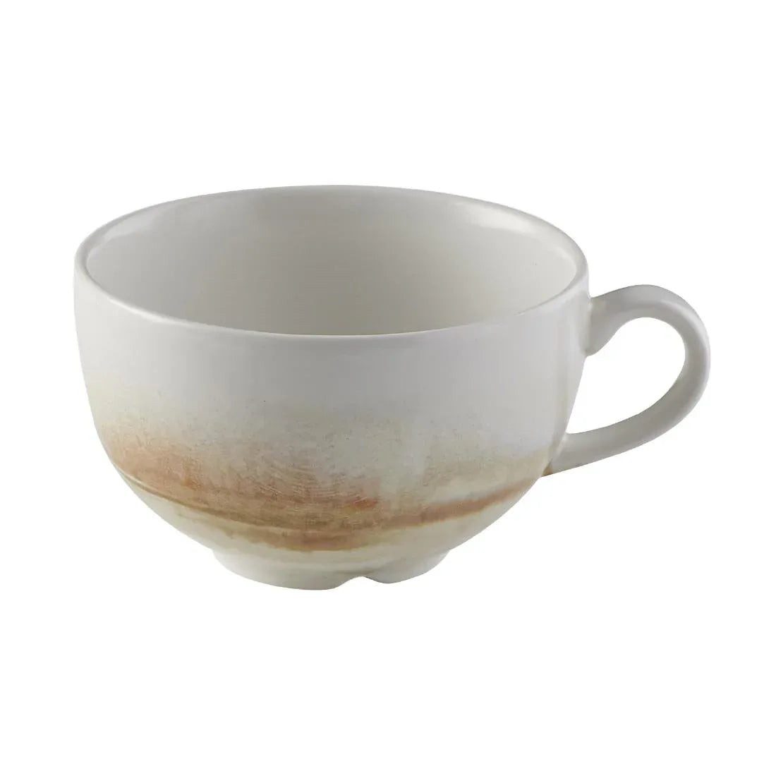 FS783 Dudson Makers Finca Sandstone Cappuccino Cup 340ml (Pack of 12) - JD Catering Equipment Solutions Ltd