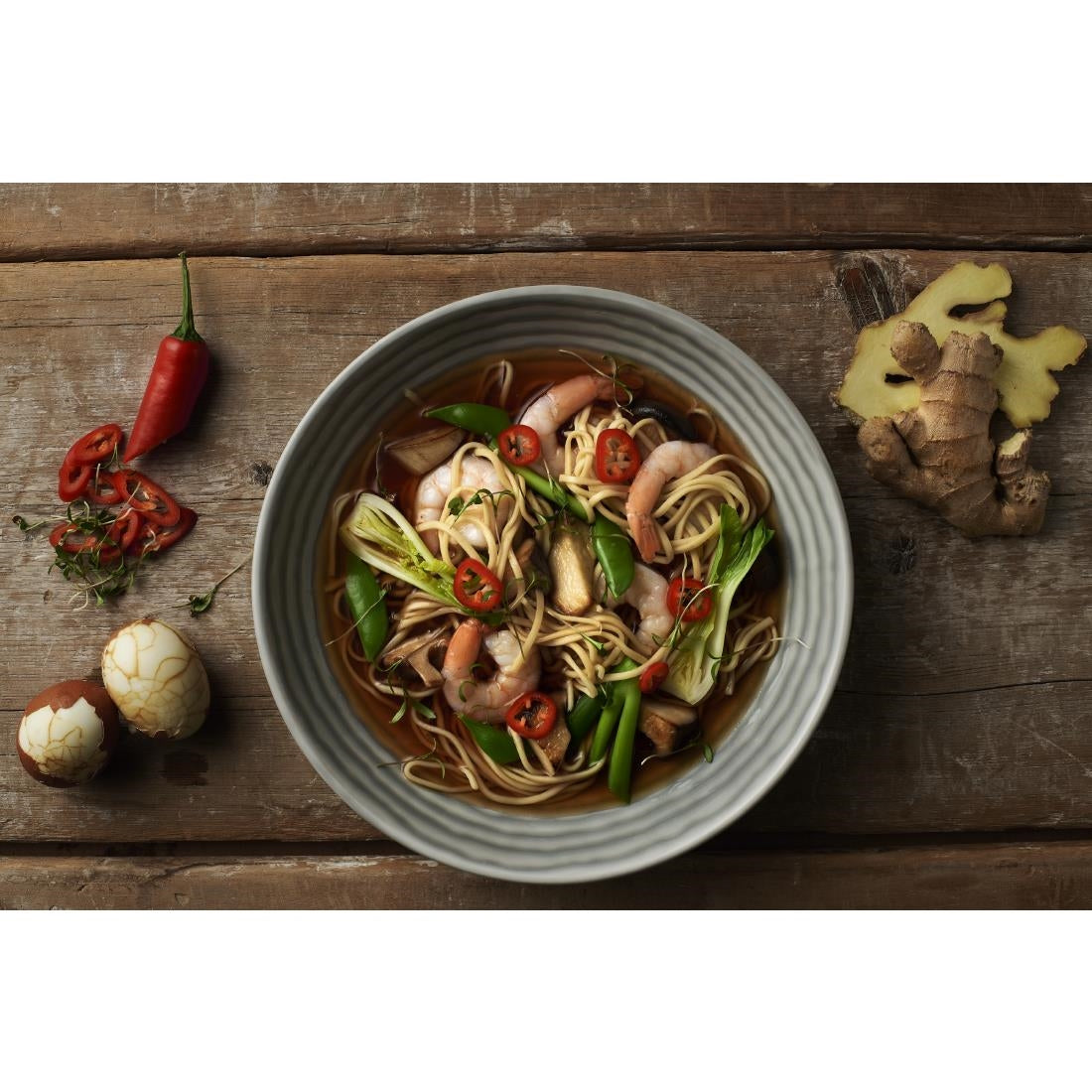 FS795 Dudson Harvest Norse Coupe Bowl Grey 184mm (Pack of 12) JD Catering Equipment Solutions Ltd