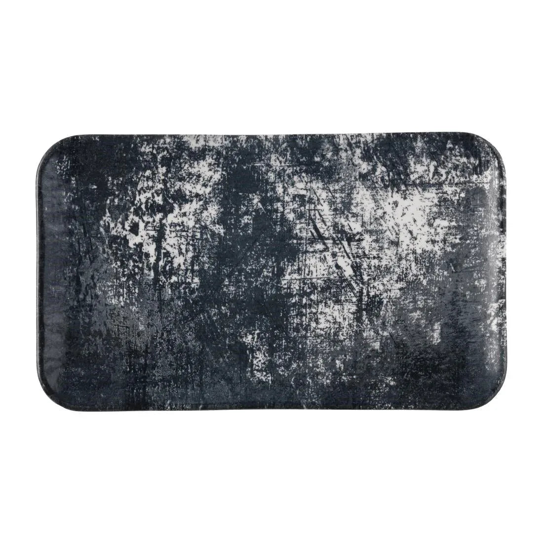 FS822 Dudson Makers Urban Organic Rectangular Plate Black 269mmx160mm (Pack of 12) - JD Catering Equipment Solutions Ltd