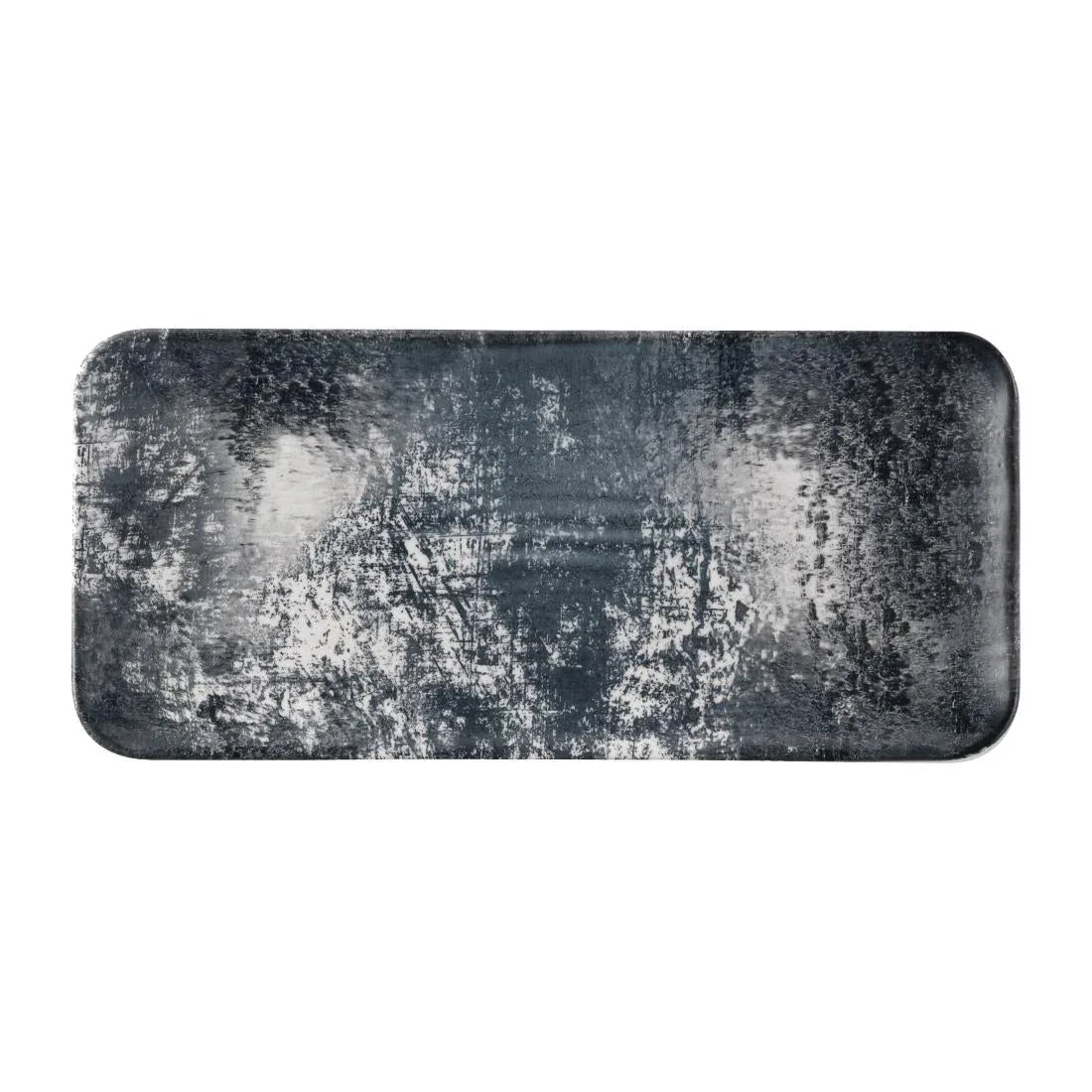 FS823 Dudson Makers Urban Organic Coupe Rect Platter Black 338x155mm (Pack of 6) - JD Catering Equipment Solutions Ltd