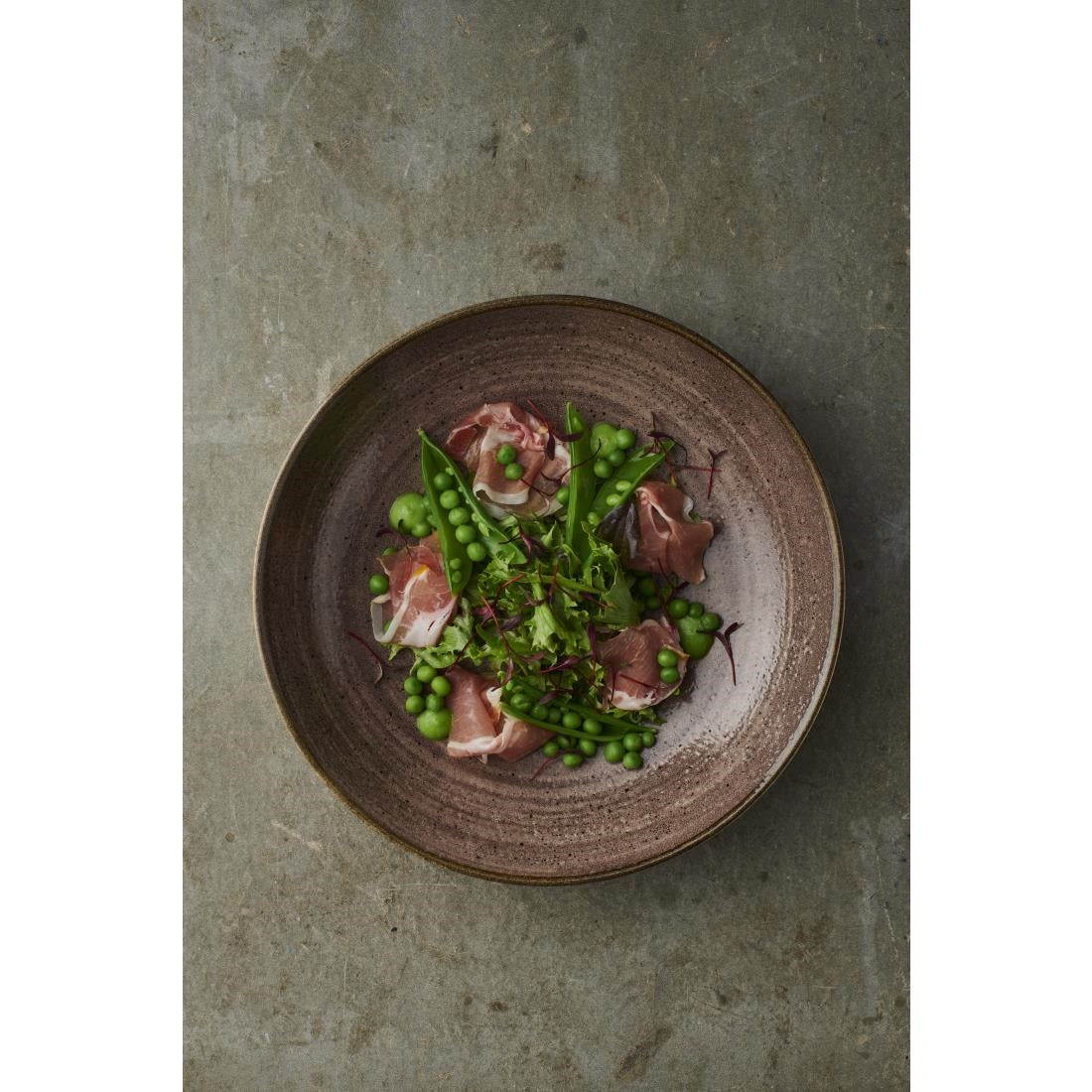 FS850 Churchill Stonecast Raw Evolve Coupe Bowl Brown 248mm (Pack of 12) JD Catering Equipment Solutions Ltd