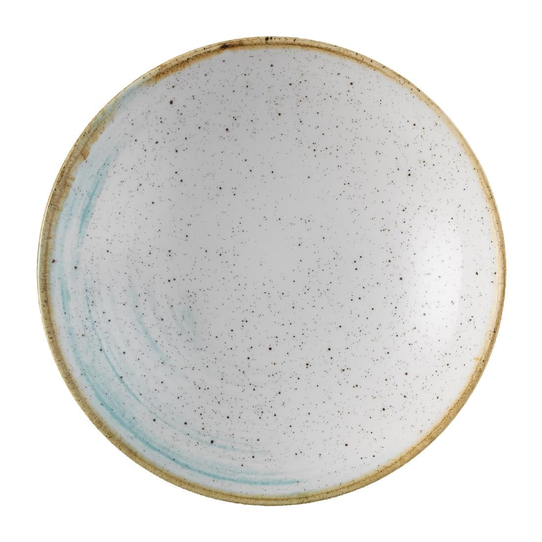 FS861 Churchill Stonecast Accents Coupe Bowl Duck egg 184mm (Pack of 12) JD Catering Equipment Solutions Ltd