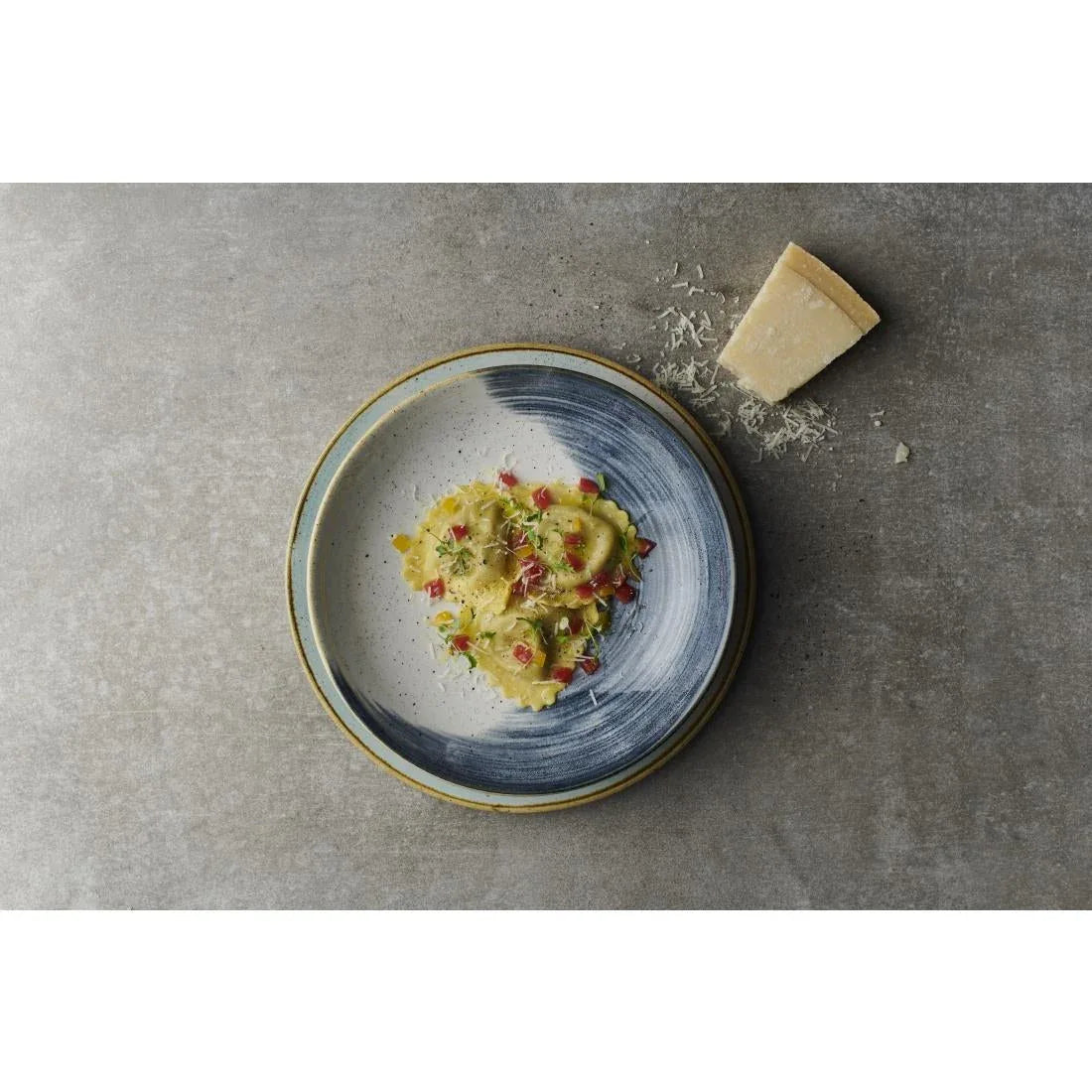 FS872 Churchill Stonecast Accents Evolve Coupe Bowl Blueberry 248mm (Pack of 12) - JD Catering Equipment Solutions Ltd