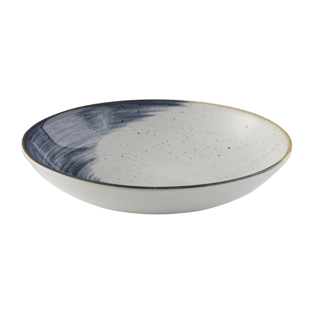 FS872 Churchill Stonecast Accents Evolve Coupe Bowl Blueberry 248mm (Pack of 12) JD Catering Equipment Solutions Ltd