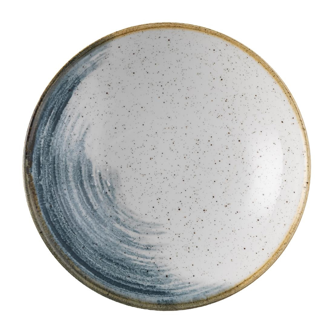 FS873 Churchill Stonecast Accents Coupe Bowl Blueberry 184mm (Pack of 12) JD Catering Equipment Solutions Ltd