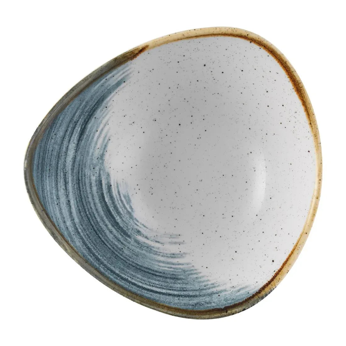 FS877 Churchill Stonecast Accents Lotus Bowl Blueberry 178mm (Pack of 12) - JD Catering Equipment Solutions Ltd