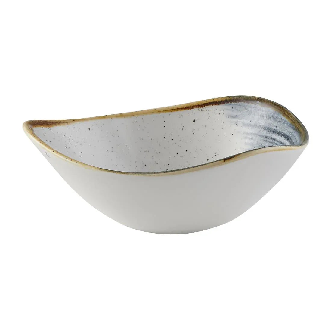 FS877 Churchill Stonecast Accents Lotus Bowl Blueberry 178mm (Pack of 12) - JD Catering Equipment Solutions Ltd