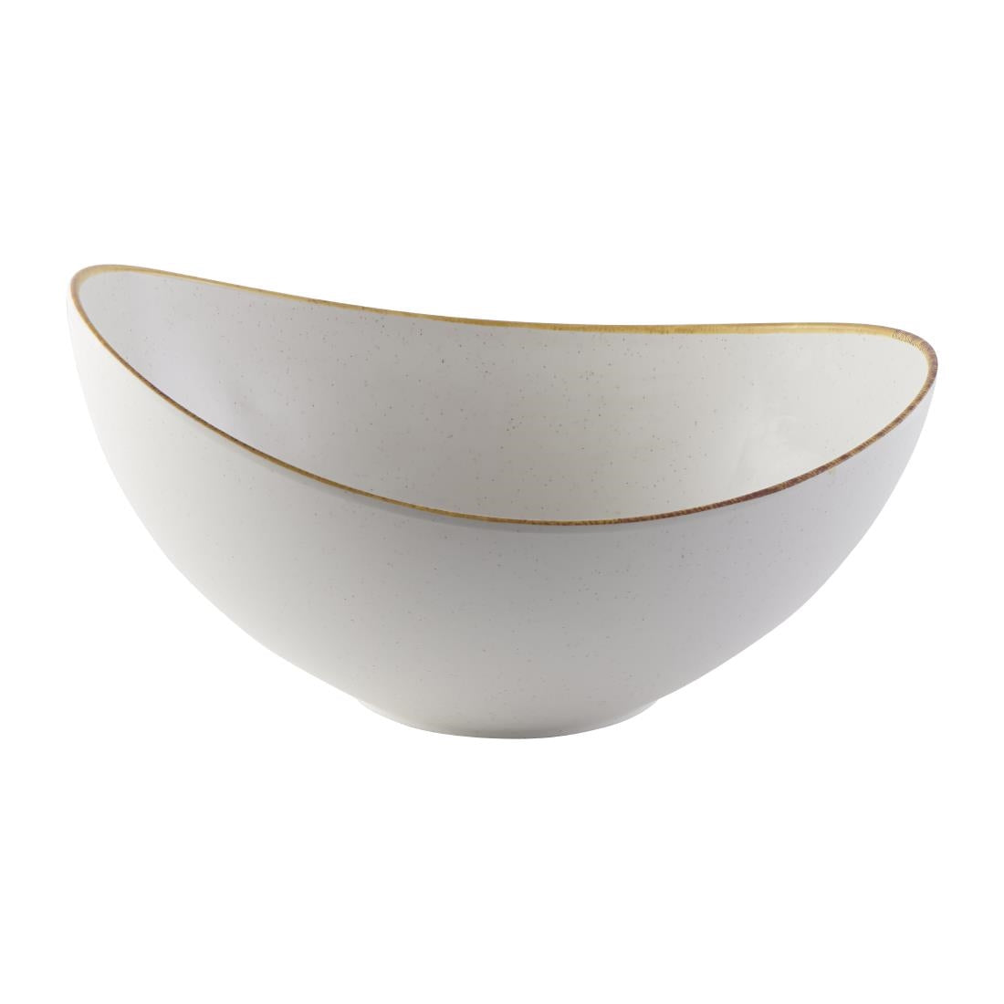 FS910 Churchill Melamine Stonecast Moonstone Buffet Bowl 360mm (Pack of 2) JD Catering Equipment Solutions Ltd